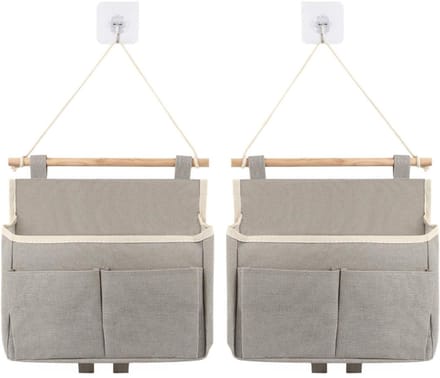 MKSS® Wandorganizer - Wandopberger - Wandplank Organizer - Natuurlijk