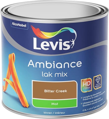 Levis - Ambiance Lak Mat Mix - Bitter Creek - Mengverf - 0,5 L
