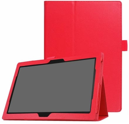 EtuiTab Lenovo TAB M7 - Tablethoes - Rood - Eco-leer - Magneet