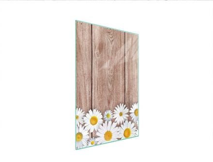 TMK ArtDeko - Snijplank - Glas - 35x52cm - Houtprint
