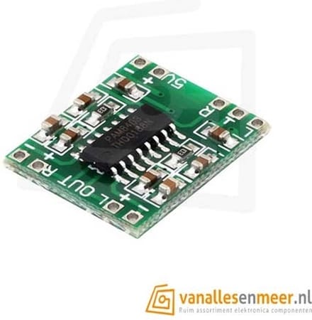 5V Amplifier Board Class D 2x3W Mini PAM8403 Audio Module