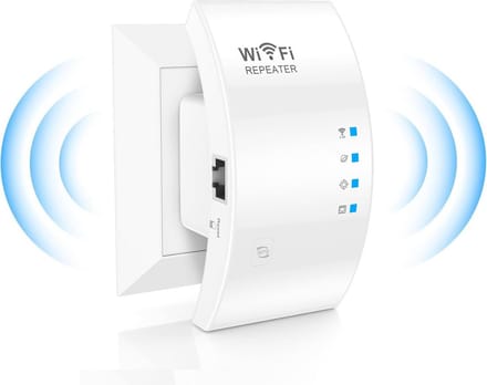 Wifi Versterker Repeater met LAN-aansluiting voor Stabiel Signaal