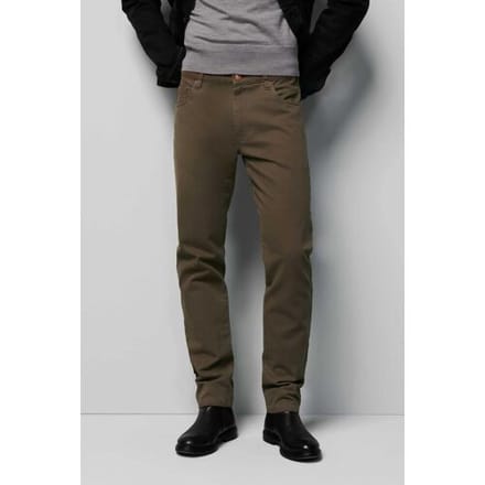 Meyer Broek M5 Slim Organic Cotton Micro Structure Donker Taupe / male