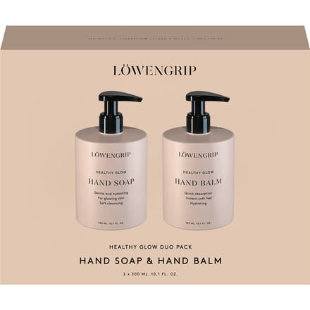 Löwengrip L&ouml;wengrip Healhty Glow Hand Soap &amp; Hand Balm Set 2 x 300 ml