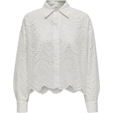 regular fit overhemdblouse van puur katoen model 'VALAIS'