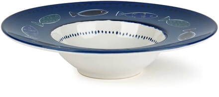 Set van 6 Diepe Borden Excelsa – Ocean, Multicolor Keramiek