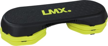 Lifemaxx LMX Fitness Step - Aerobic Stepper - Zwart/Geel