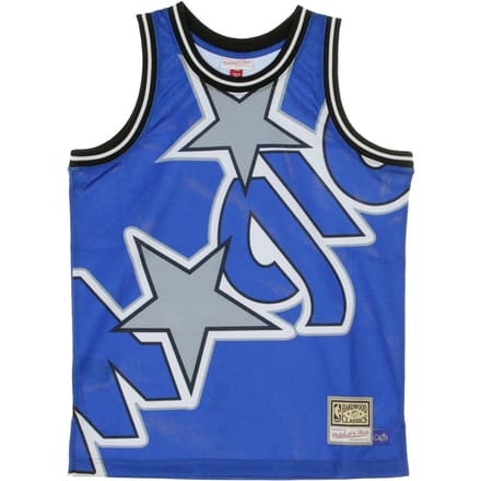 Basketbaltype tanktop voor heren Nba Big Face Jersey Orlmag