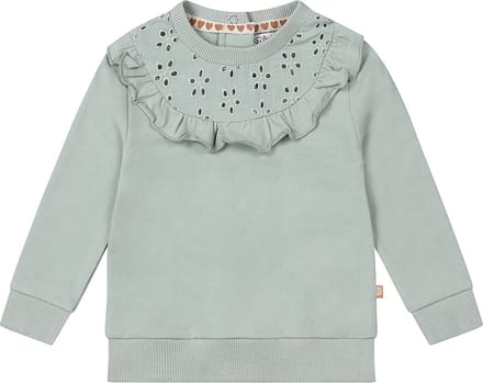 Dirkje Trui Broderie Anglaise Faded Blue 56