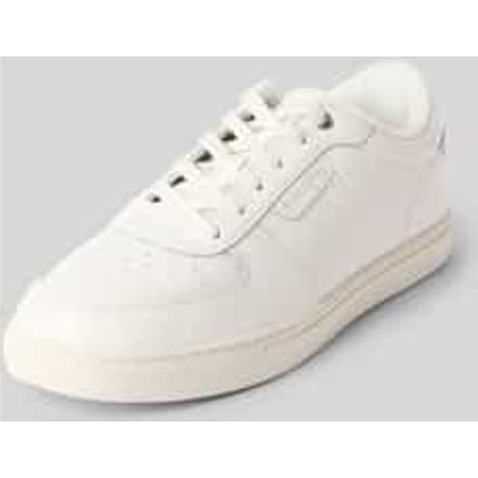 Low-top sneakers van echt rundleer