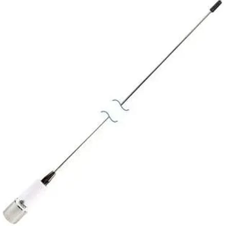 Roestvrij stalen sprietantenne, chromen huls Shakespeare Quick Connect 3dB - 0,9m