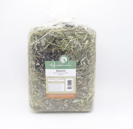 Herbimals Bosrand - 600 gram - Premium hooi met kruiden