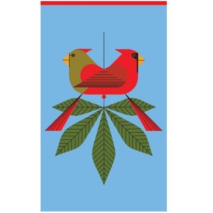 Cardinals Consorting 3 X 5 Notepad