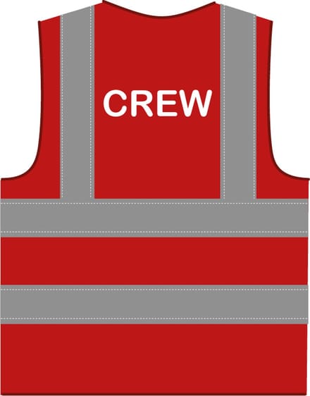 Crew hesje RWS rood