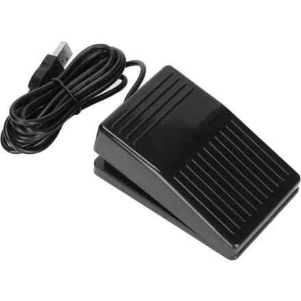 USB-voetschakelaar, fotocel, multifunctionele voetschakelaar met 2 meter kabel voor computer black