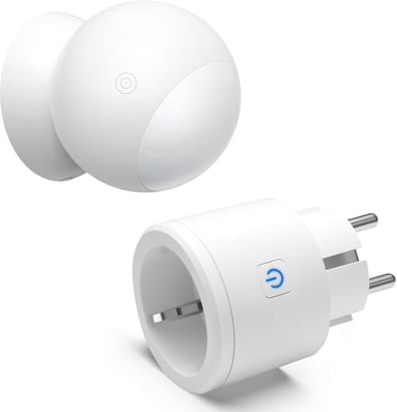 Draadloze Bewegingsmelder voor Stopcontact - PIR Sensor voor verlichting en ventilator