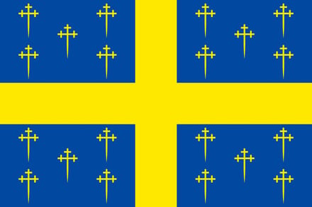 Vlag Bertogne 100x150cm
