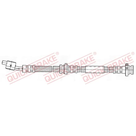 Remleiding QUICK BRAKE 59.905, rechts