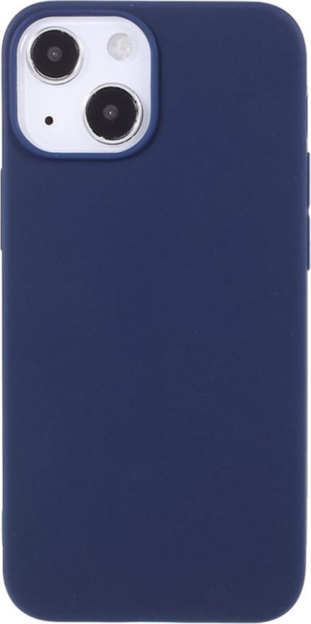 Peachy Slim TPU hoesje geschikt voor iPhone 13 mini - blauw