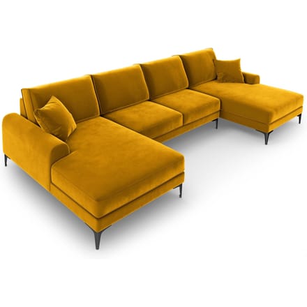 5-zitshoekbank Madara velvet | Mazzini Sofas
