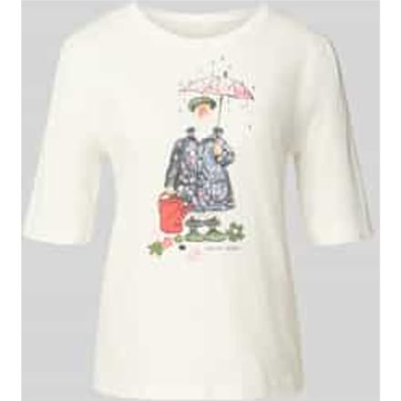 Regular fit t-shirt van puur katoen