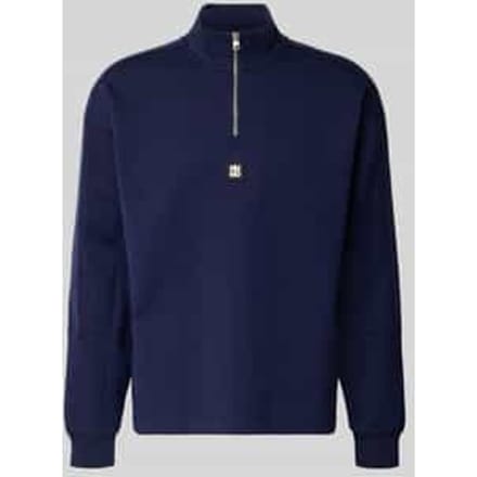 Regular fit sweatshirt van katoenmix, model 'DANOVOTOP'