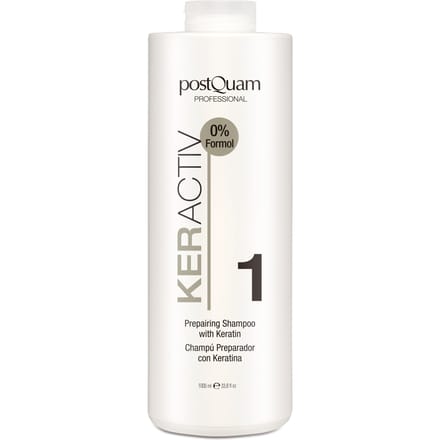 HERSTELLENDE SHAMPOO MET KERATINE 1000 ML.