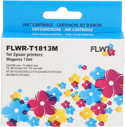 FLWR Epson 18XL magenta (Huismerk (compatible))