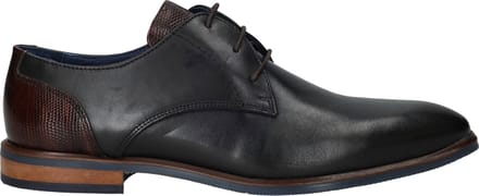 Berkelmans Sameiro Veterschoenen - Heren - Zwart - Maat:40