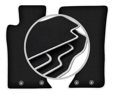 CARLUX-SILVER automatten voor: Mazda MX-5 IV coupé, cabrio (2014-)