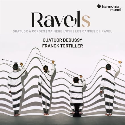 Quatuor Debussy & Franck Tortiller - Ravels (CD)