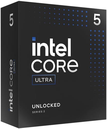 Intel Core Ultra 5 235 Arrow Lake-S CPU - 14 kernen - 3.4 GHz - Intel LGA1851 - Intel Boxed (met koeler)