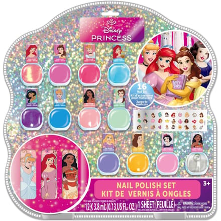 Disney princess 16-delige nagel polish set