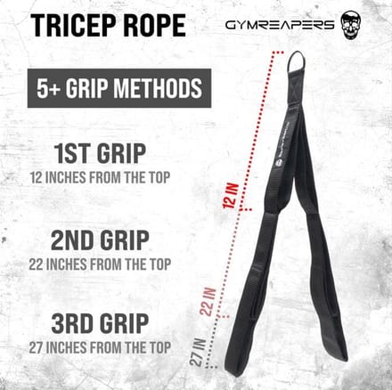 Tricep Touw Kabelbevestiging voor Multi-Workout Training - Ideaal voor Thuis en Gymgebruik