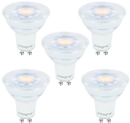 5 Pack - Integral GU10 LED Spot - 3.6W - 2700K Warm Wit - Non Dimmable