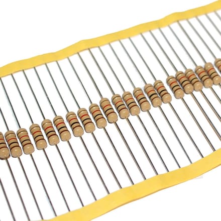 Koollaagweerstand - Weerstand component - Elektronica reparatie - 2 Watt vermogen - 10 stuks - Groen