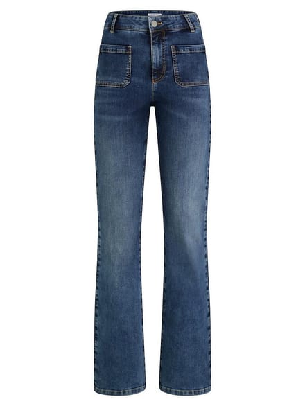 Bootcut-jeans Van Peter Hahn denim