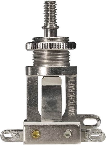 Switchcraft SW-210-N 3-weg Toggle Schakelaar - Nickelen Afwerking
