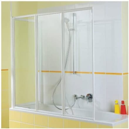 Breuer Fara folding bath screen BFW3 120 x 140 cm 0752.001.001.040