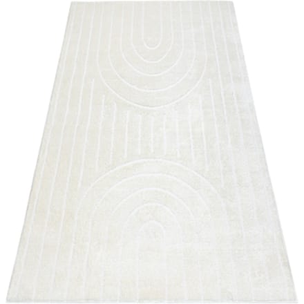 Kleden Rugsx Tapijt modern MODE 8494 geometrisch creme 80x150 cm