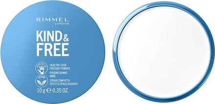 Rimmel London KIND & FREE Vegan Pressed Powder Gezichtspoeder 01 Translucent