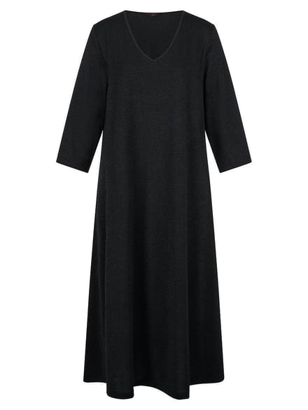 Jersey jurk Van Emilia Lay zwart