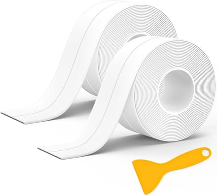 Dailygoods- Plint 5 m - Zelfklevend - Waterdicht - Flexibel - PVC - 38 mm - Voegband