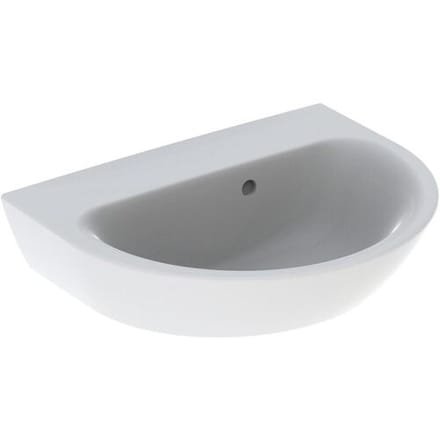 Geberit Renova hand wash basin 50 x 40 cm without tap hole with overflow 500.499.01.1