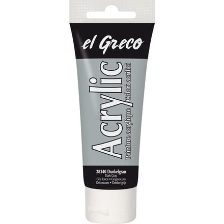 KREUL el Greco Acrylic - Donkergrijs