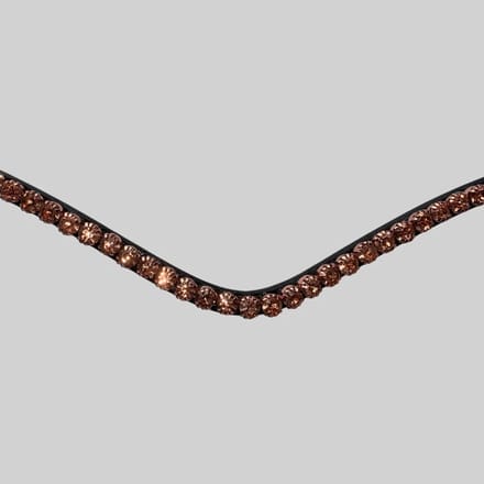 Montar Frontriem Fair Rosegold Crystal - Pony | Frontriemen paard
