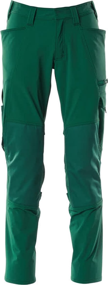 Mascot Accelerate Broek met kniezakken 18079-511 - Groen - C46 - 76