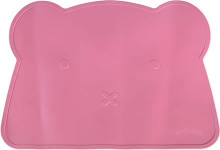 Sproudsy Placemat Teddy Bear – Kraamcadeau – Kinderservies - Baby - Rosy Raspberry