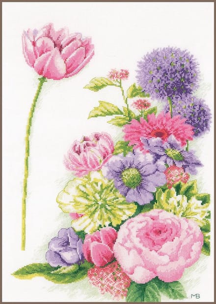 Lanarte - Telpakket kit - Bloemenpracht - PN-0198435