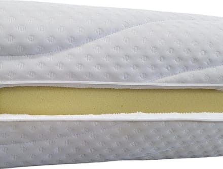Matrashoes Basic Met Rits -  Anti Allergie - 180x200 - Dikte 20cm